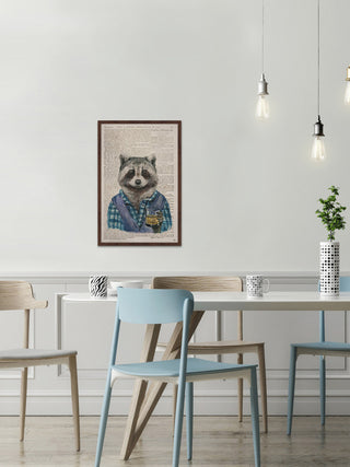"Scotch Time" Framed Painting Print, 12"x18"