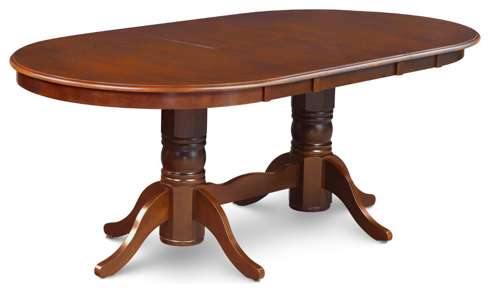 Somerville Dining Table 42"-78" with 18" Leaf, Espresso Finish