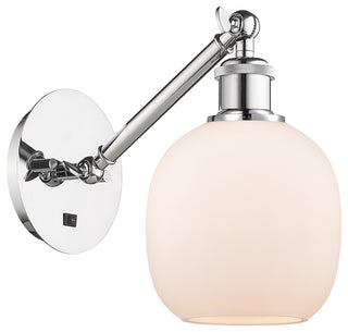 Innovations 317-1W-PC-G101 1-Light Sconce, Polished Chrome
