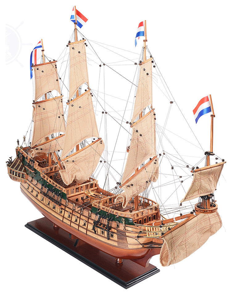Friesland Museum-quality Fully Assembled Wooden Model Ship
