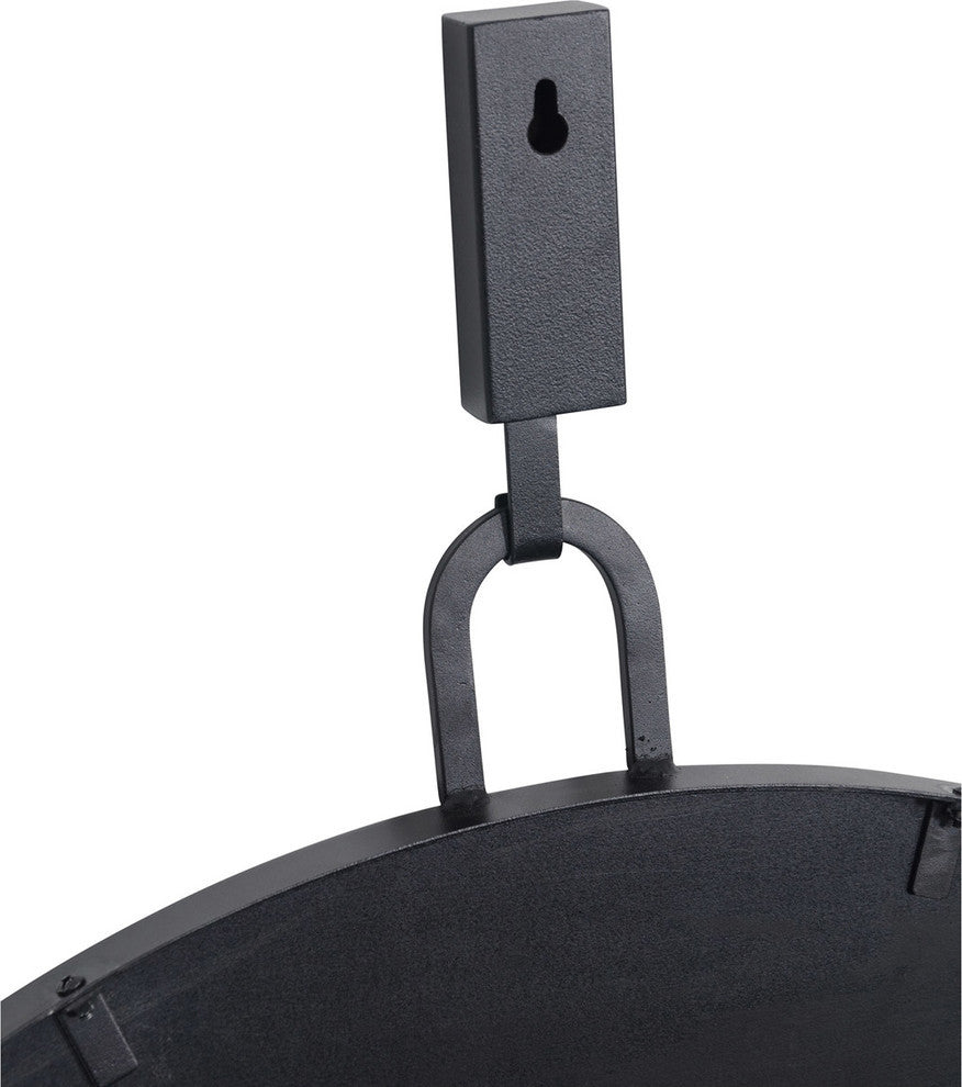 Varaluz-407A01BL-Mirror Black