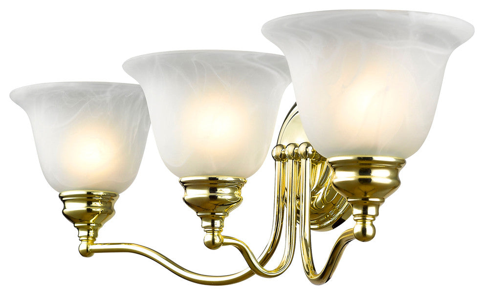 Essex Bath Light, Polished Brass