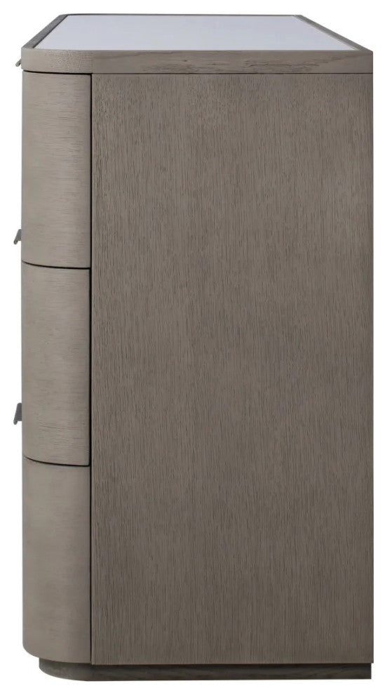 Sonder Living Hampstead Dresser 6 Drawer | Smoked Oak