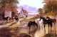 Sr. John Frederick Herring The Evening Hour Canvas