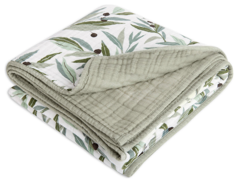 Quilt, 3-Layer GOTS Certified Organic Muslin Cotton