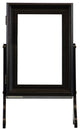 Charlotte Tabletop Jewelry Armoire, Black