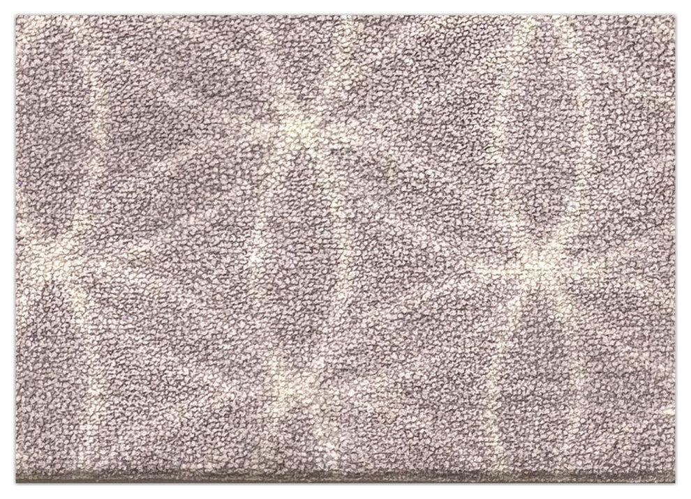 EYELET Soft Tactesse Nylon Area Rug with Anti-Stain Protection, Orchid, 7'x12'