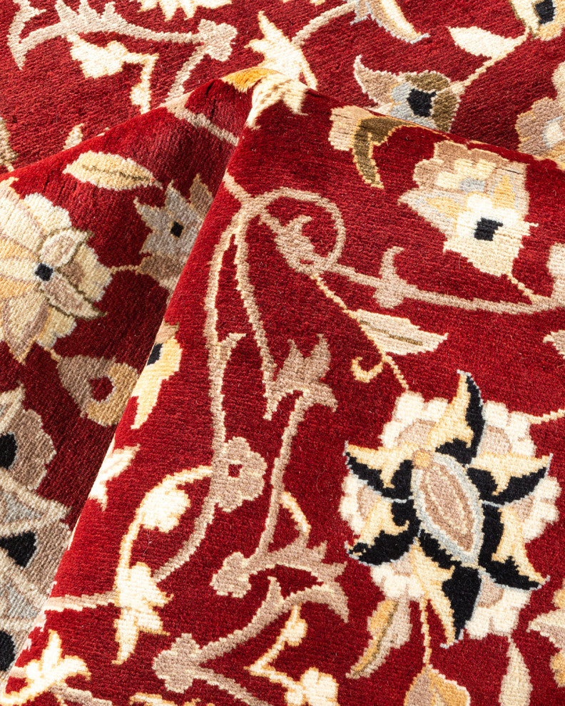 Mogul, One-of-a-Kind Hand-Knotted Area Rug Red, 12' 1" x 18' 7"