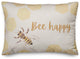 Bee Happy Watercolor Hive 5 14x20 Spun Poly Pillow