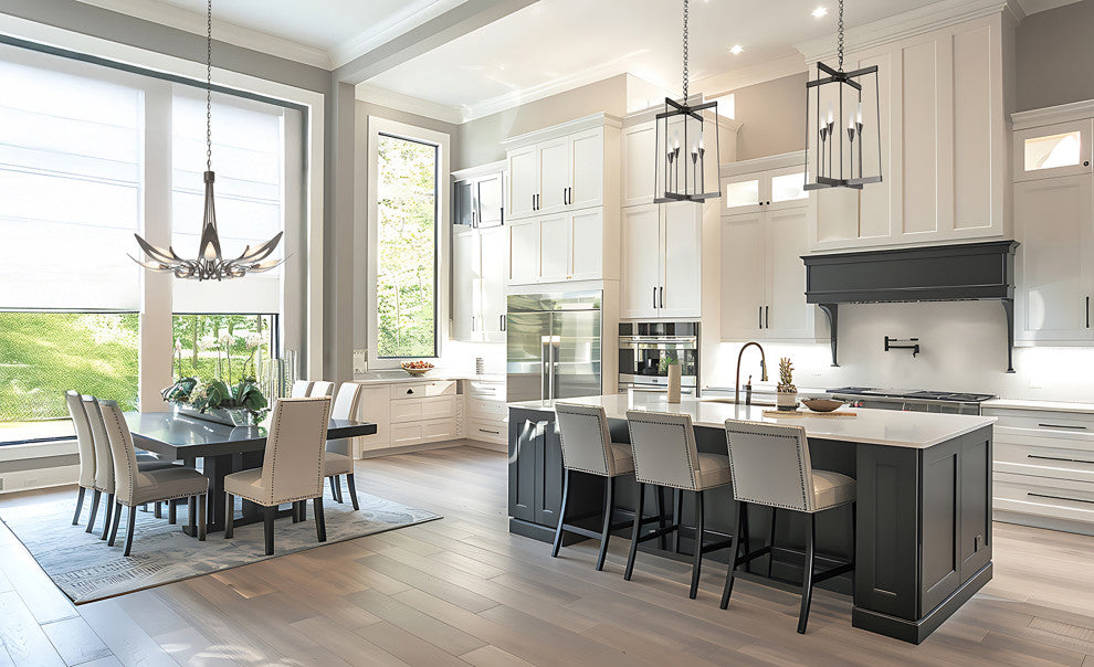 Lilium 4-Light Chandelier, Oil Rubbed Bronze