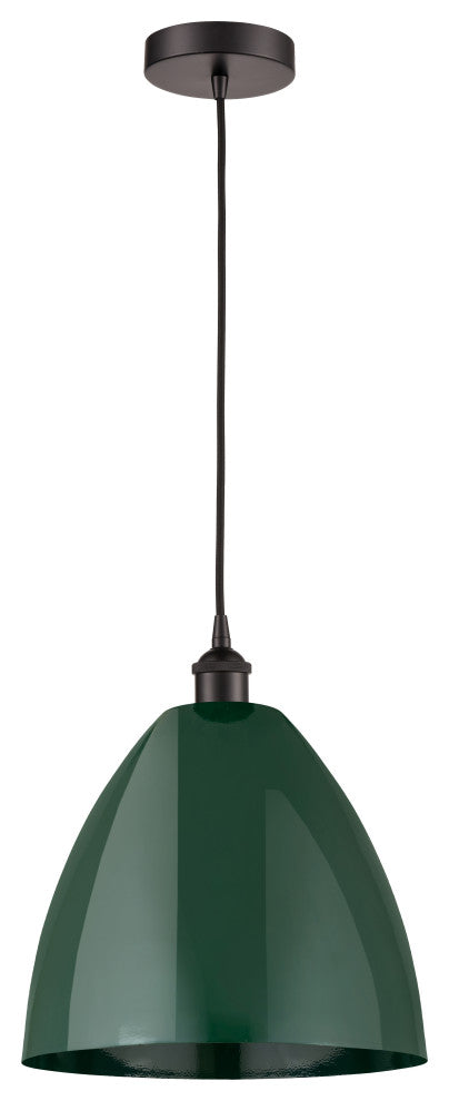 Innovations 616-1P-OB-MBD-12-GR-LED 1-Light Mini Pendant, Oil Rubbed Bronze