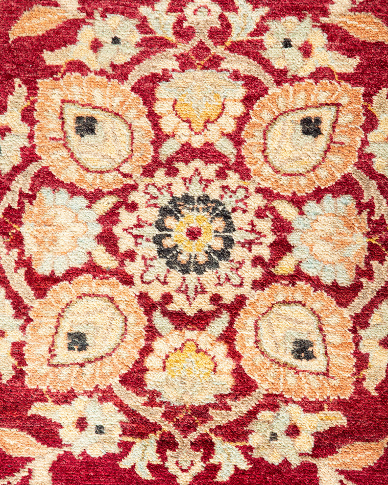 Mogul, One-of-a-Kind Hand-Knotted Area Rug Red, 10' 0 x 14' 4