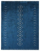 HAND KNOTTED LOOM SILK ECO-FRIENDLY RUGS-6'x9',Rectangle,Blue Beige,Contemporary
