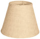 Deep Empire Hardback Lampshade, Linen Belgium, Linen Cream, 9x18x14