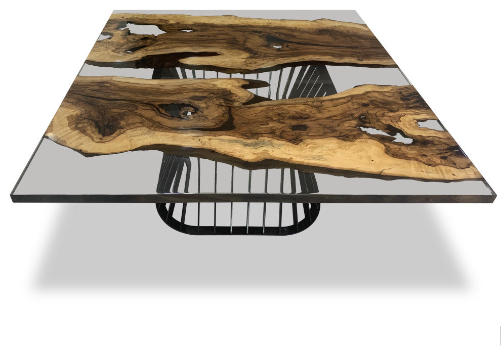 Ladon Square Dining Table, 10 Seater