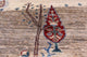 8' 2" X 9' 9" Hand Knotted Persian Gabbeh Tribal Wool Rug Q8105
