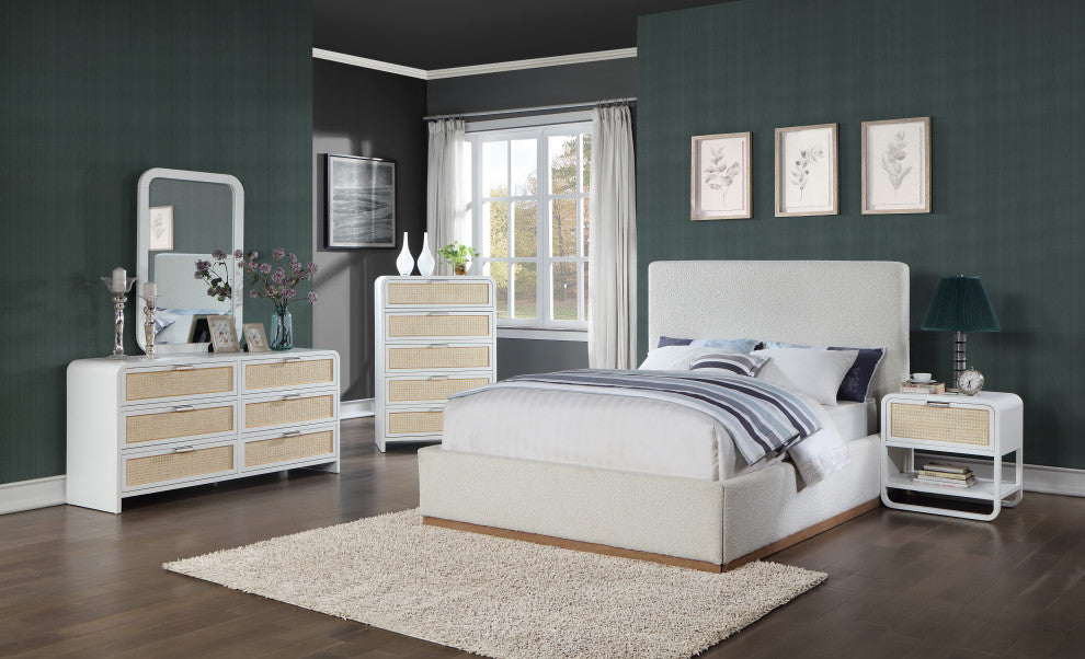 Sage Collection, White, Mirror