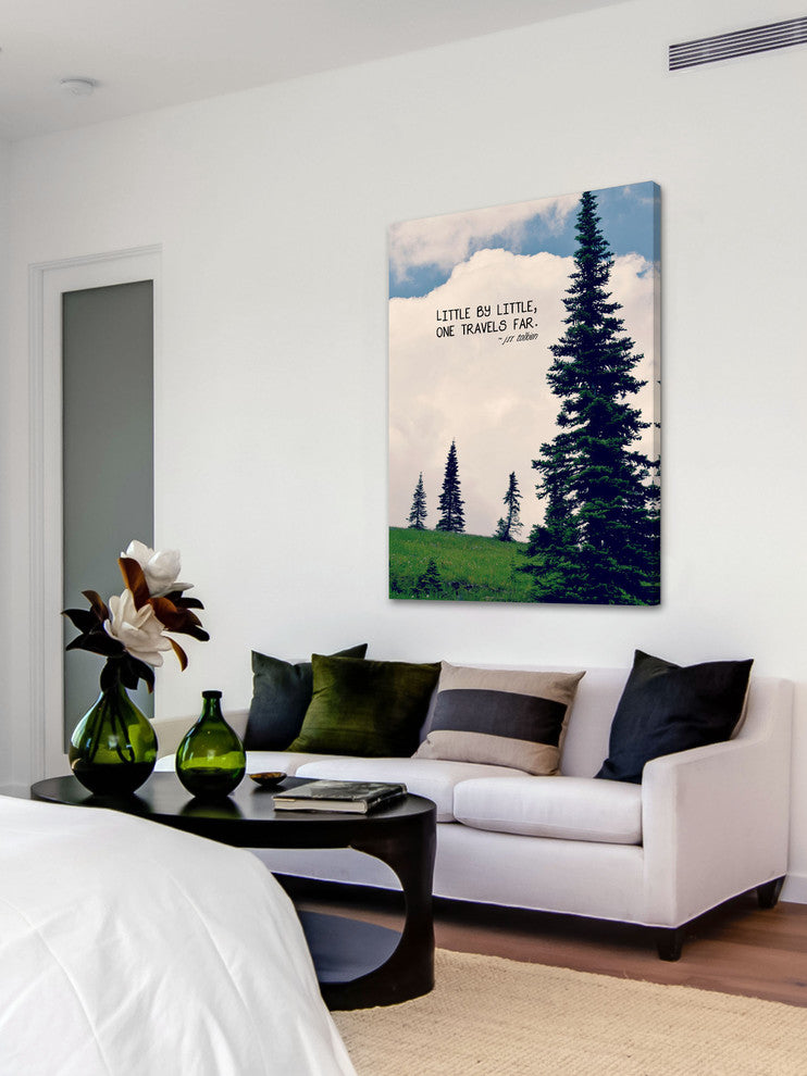 "Little by Little" Painting Print on Wrapped Canvas