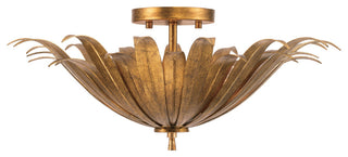 Capital Lighting 249531 Eden 3 Light 18"W Semi-Flush Bowl Ceiling - Antique