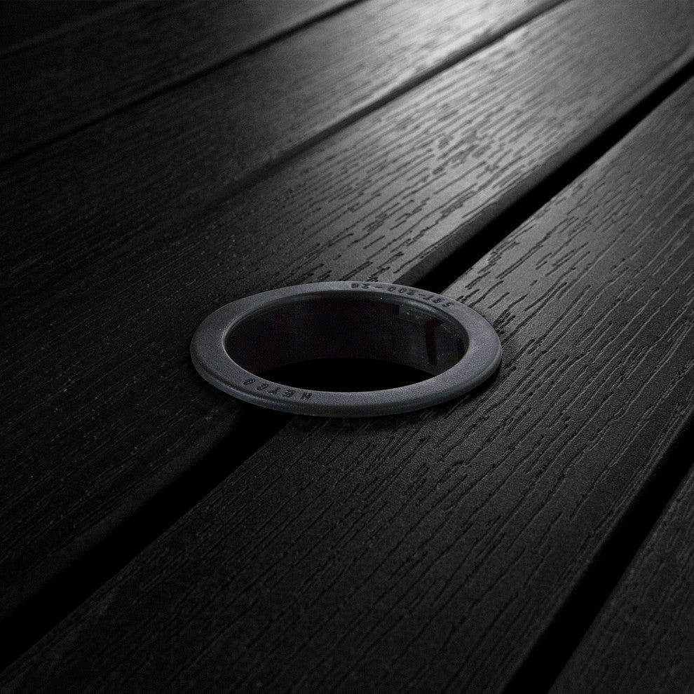 Sequoia 48" Round Counter Dining Table, Black