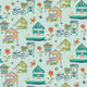 Holalola Caribbean Peel and Stick Wallpaper, Blue