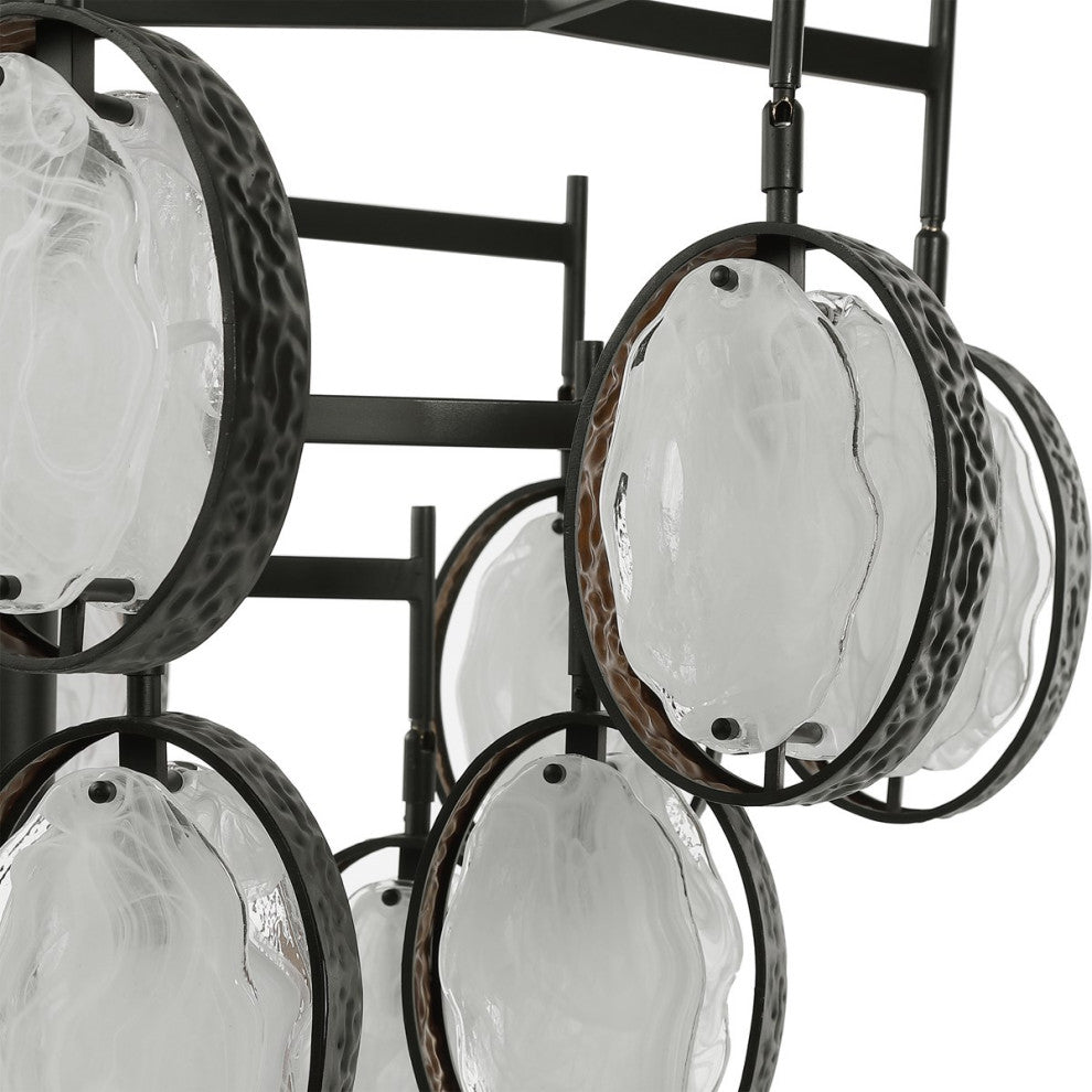 Uttermost Maxin 15 Light Large Bronze Chandelier 21344
