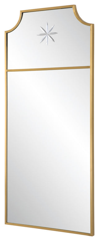 Uttermost Caddington Tall Brass Mirror