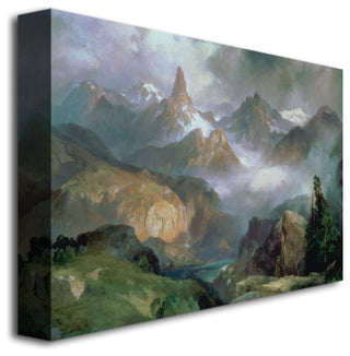 'Index Peak Yellowstone' Canvas Art by Thomas Moran