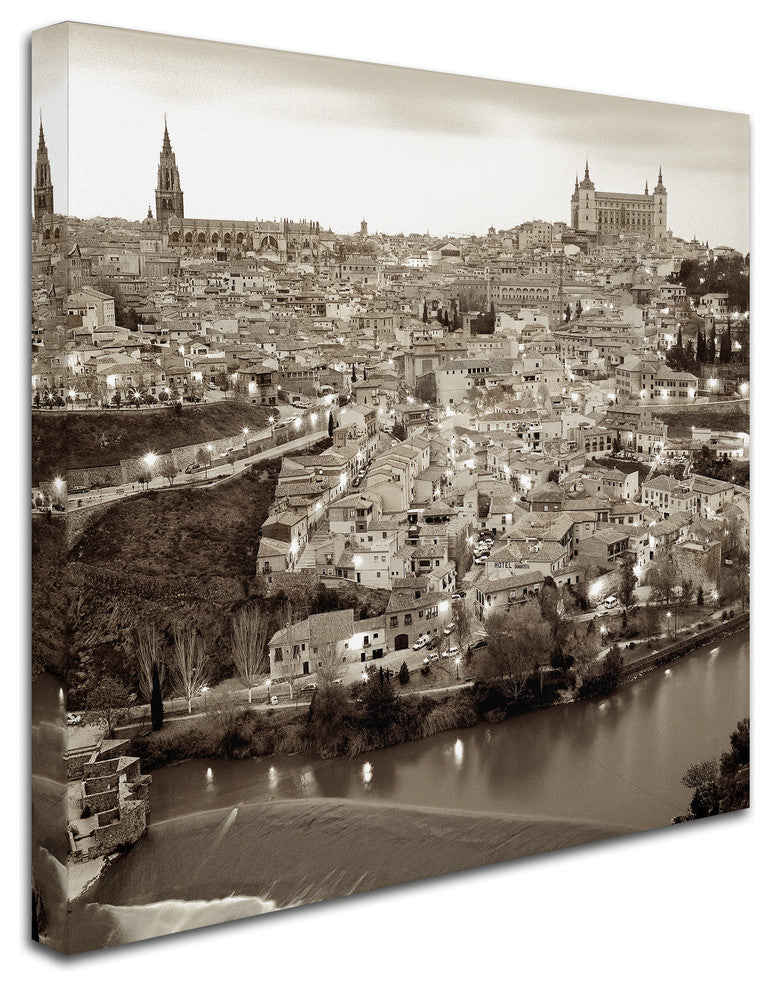 Alan Blaustein ''Toledo I'' Canvas Art, 18x18