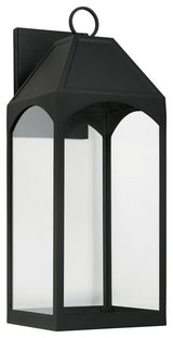Capital Lighting 946341-GL Burton 26" Tall Outdoor Wall Sconce - Black