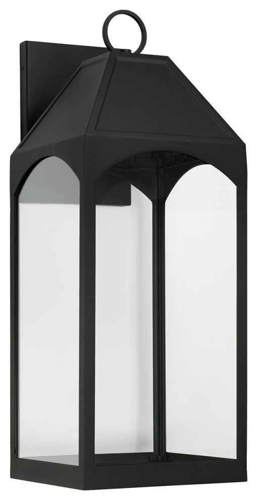 Capital Lighting 946341-GL Burton 26" Tall Outdoor Wall Sconce - Black