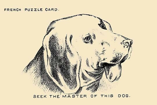 Seek the Master of This Dog- Canvas Poster 20" x 30"