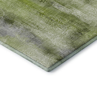 Premium Machine Washable Mayfield AMF537 Sage 2'3" x 7'6" Runner Rug