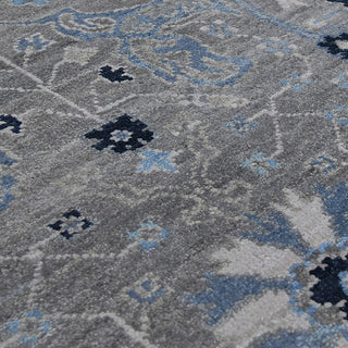 Bristol Henley Area Rug, Silver, 2' X 3'