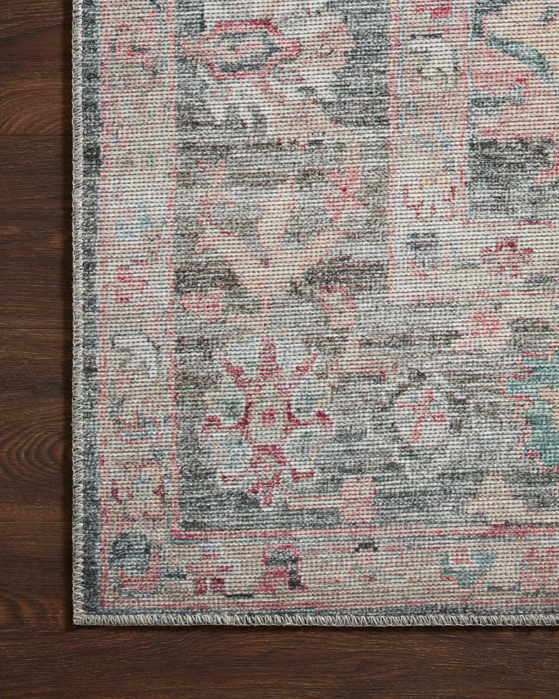 Loloi II Elysium Graphite / Multi 3'-6" x 5'-6" Accent Rug
