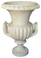 Vintage American Style Beige Natural Marble Planter