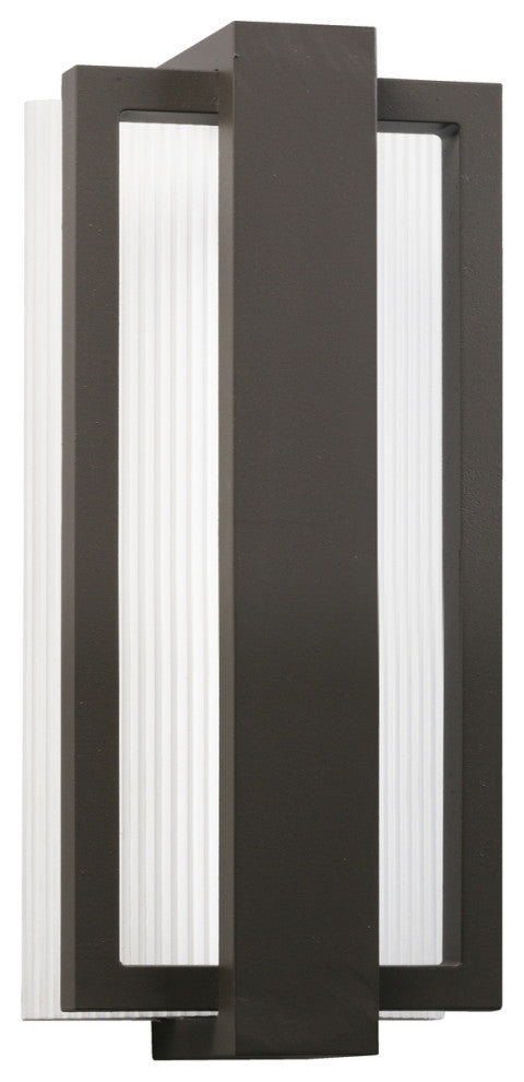 Kichler 49492AZ LED Outdoor Wall Mount, Bronze Finish