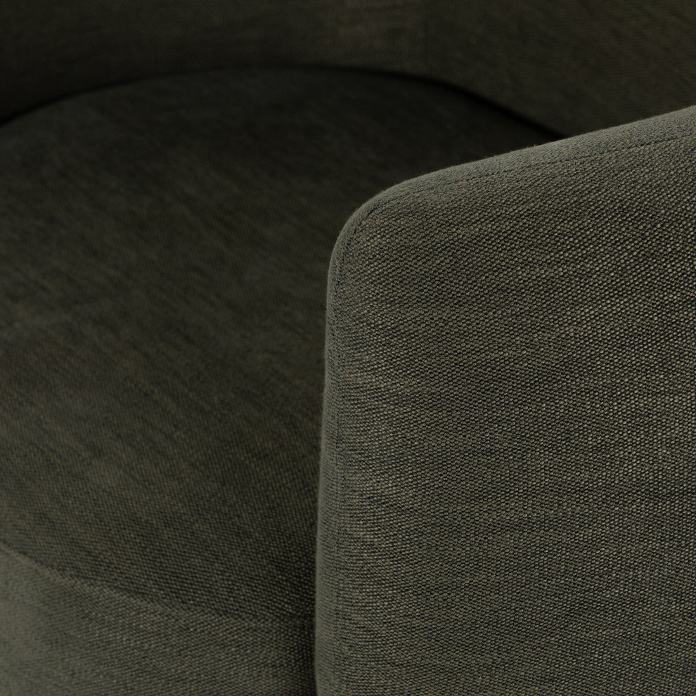 Calista Swivel Chair-Atlantis Moss