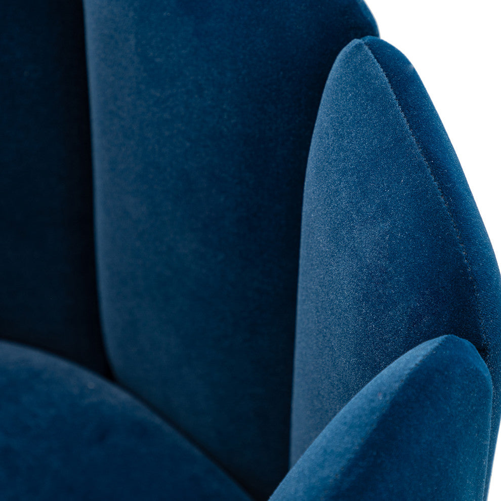 Ofelia Side Chair, Set of 2, Navy