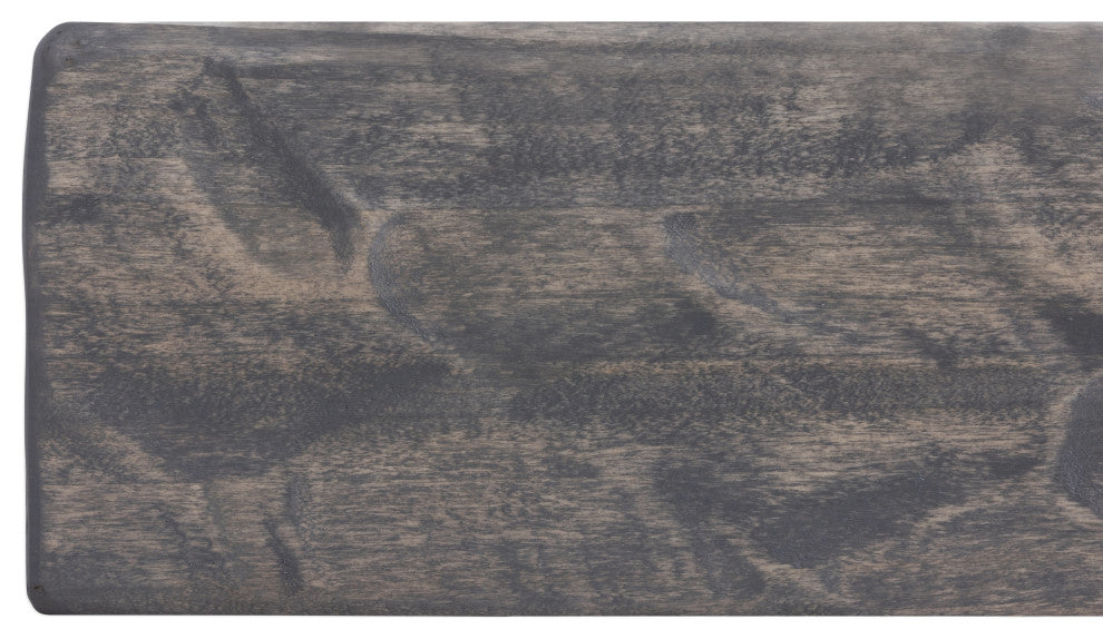 Rough Hewn Fireplace Shelf Mantel, Gray Ash, 60"