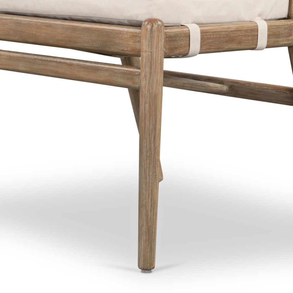 Rosen Outdoor Dining Chair-Natural Eucal