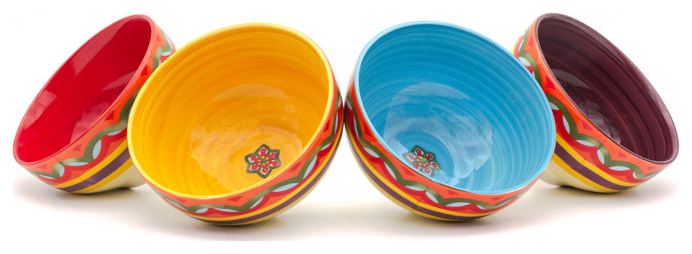 Euro Ceramica Galicia 16 Piece Dinnerware Set, Service for 4