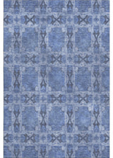 Premium Machine Washable Mayfield AMF564 Denim 10' x 14' Rug