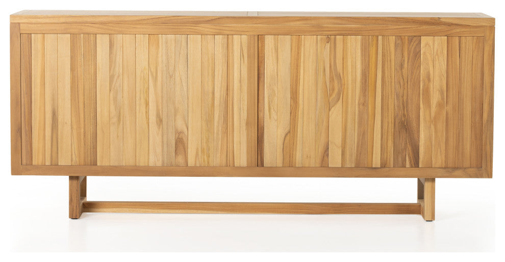 Merit Outdoor Sideboard-Natural Teak-Fsc