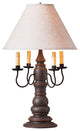 Bradford Lamp in Americana Espresso with Shade