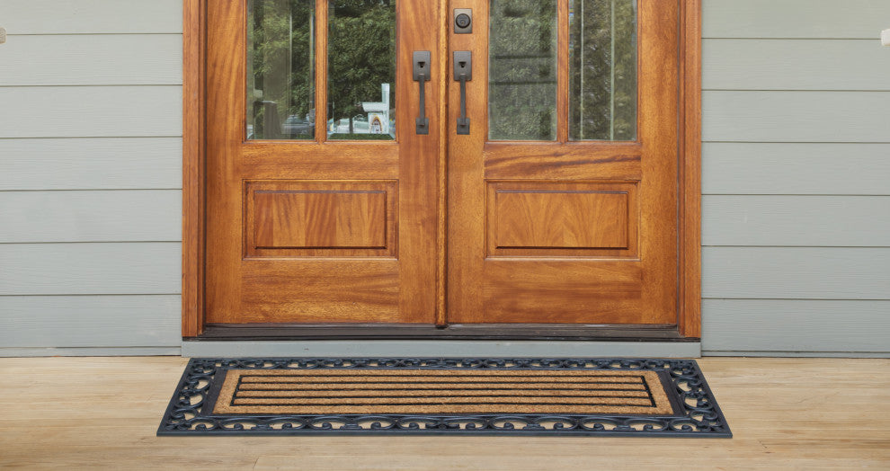 A1HC First Impression Clarence 18"x48" Coir Doormat
