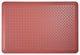 Anti-Fatigue Floor Mat, Tread Plate Pattern 24"x36"x2/3", Marsala, Set of 2