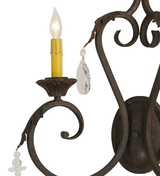 20 Wide Josephine 2 Light Wall Sconce