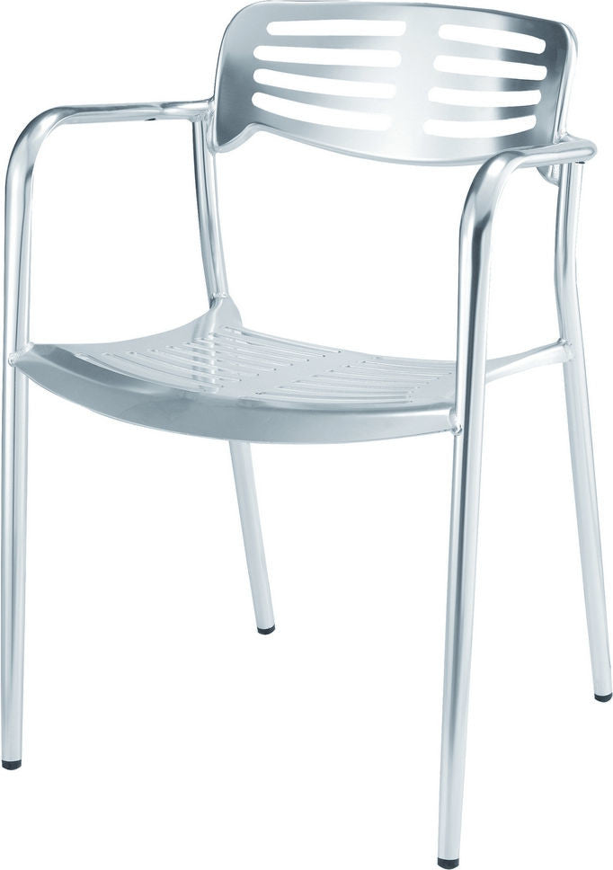 Modern Classics Aluminum Dining Chair, Aluminum