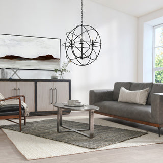 Voltaire Six Bulb Chandelier by Kosas Home